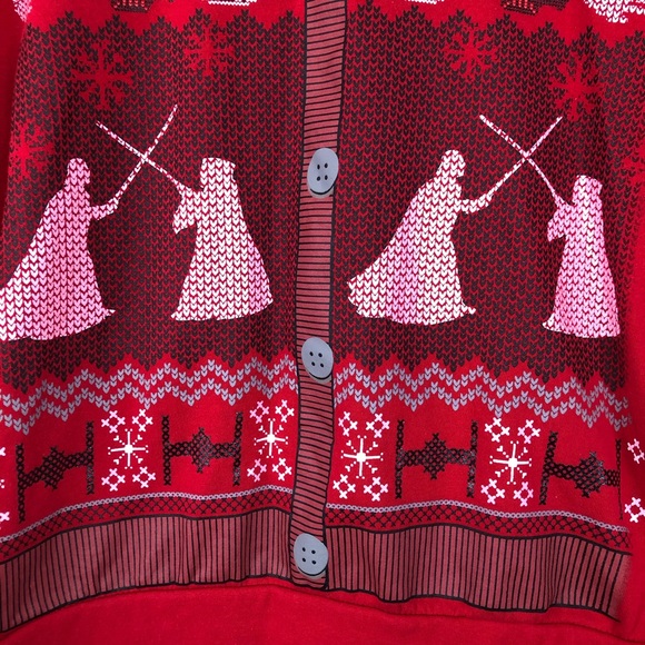 Star Wars Darth Vader Jedi Christmas Sweatshirt - Picture 4 of 10